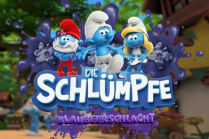 Das Hauptbild vom Spiel Die Schlümpfe Blaubeerschlacht