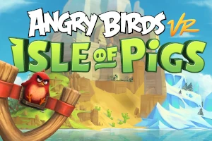 Das Hauptbild vom Spiel Angry Birds VR - Isle of Pigs