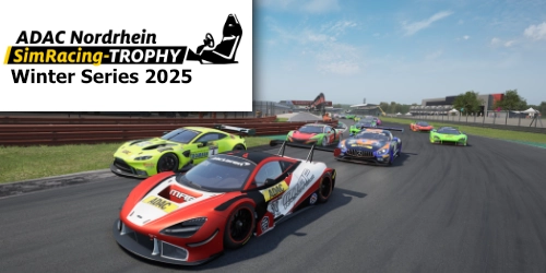 Bild zum Event ADAC Nordrhein SimRacing-TROPHY – Winter Series 2025 - Event 2 vom 16.02.25 bis zum 16.02.25