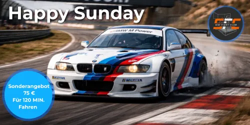 Bild zum Event Happy Sunday – Sim Fight Club – 19. April 2026 vom 19.04.26 bis zum 19.04.26