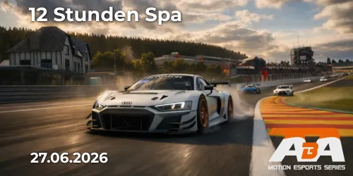 Bild zum Event 12-Stunden Spa-Rennen – 27. Juni 2026 vom 27.06.26 bis zum 27.06.26